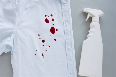 fake blood out of clothes|blood in clothing remove easy.